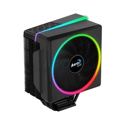 Aerocool Cylon 4F ARGB CPU Air Cooler - Aluminum - (TDP) up to 145W - LGA 1700/1200/115X AM4/AM5. 
